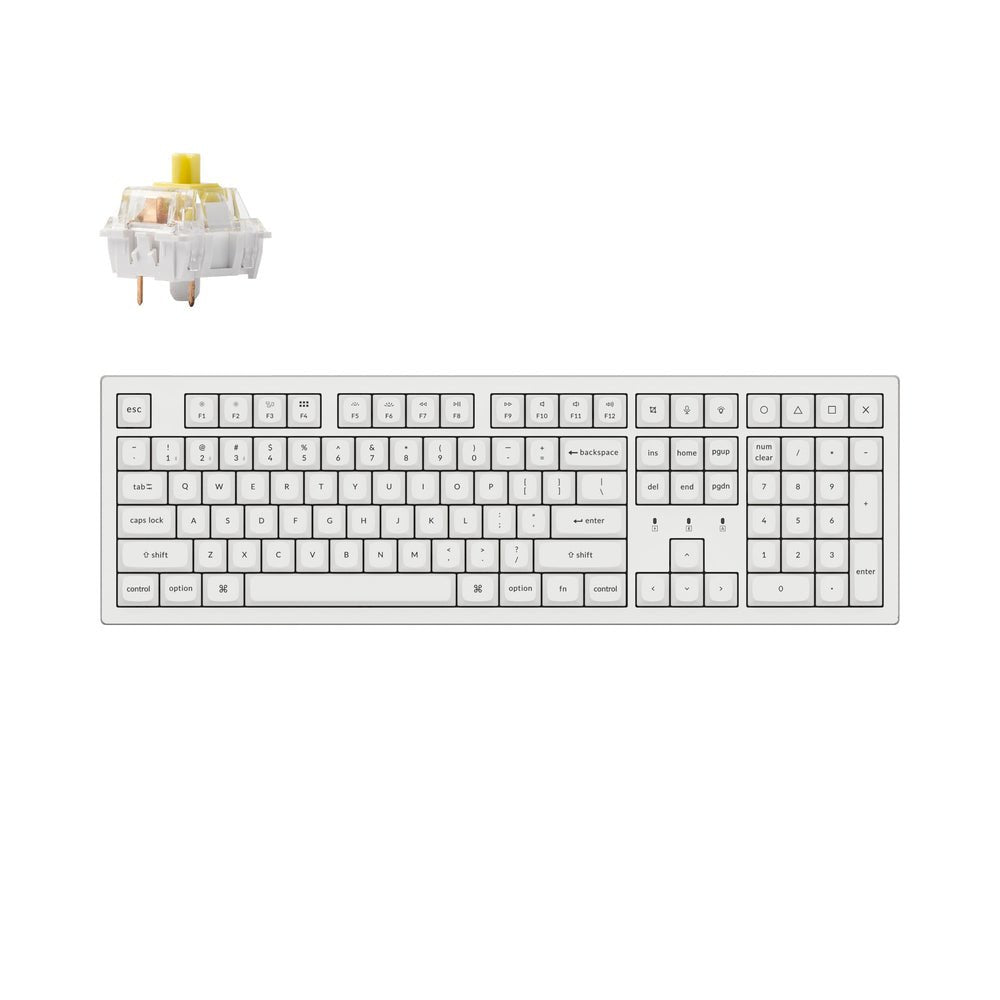 Custom Keyboard-[Keychron] K10 Pro QMK Wireless Mechanical Keyboard (100%) - Meow Key