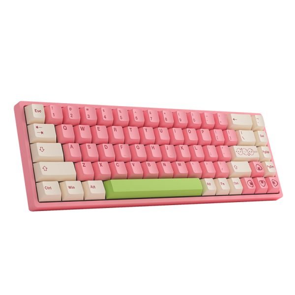 Custom Keyboard-[Akko] Mochi & Dango 3068B Plus Mechanical Keyboard (65%) - Meow Key