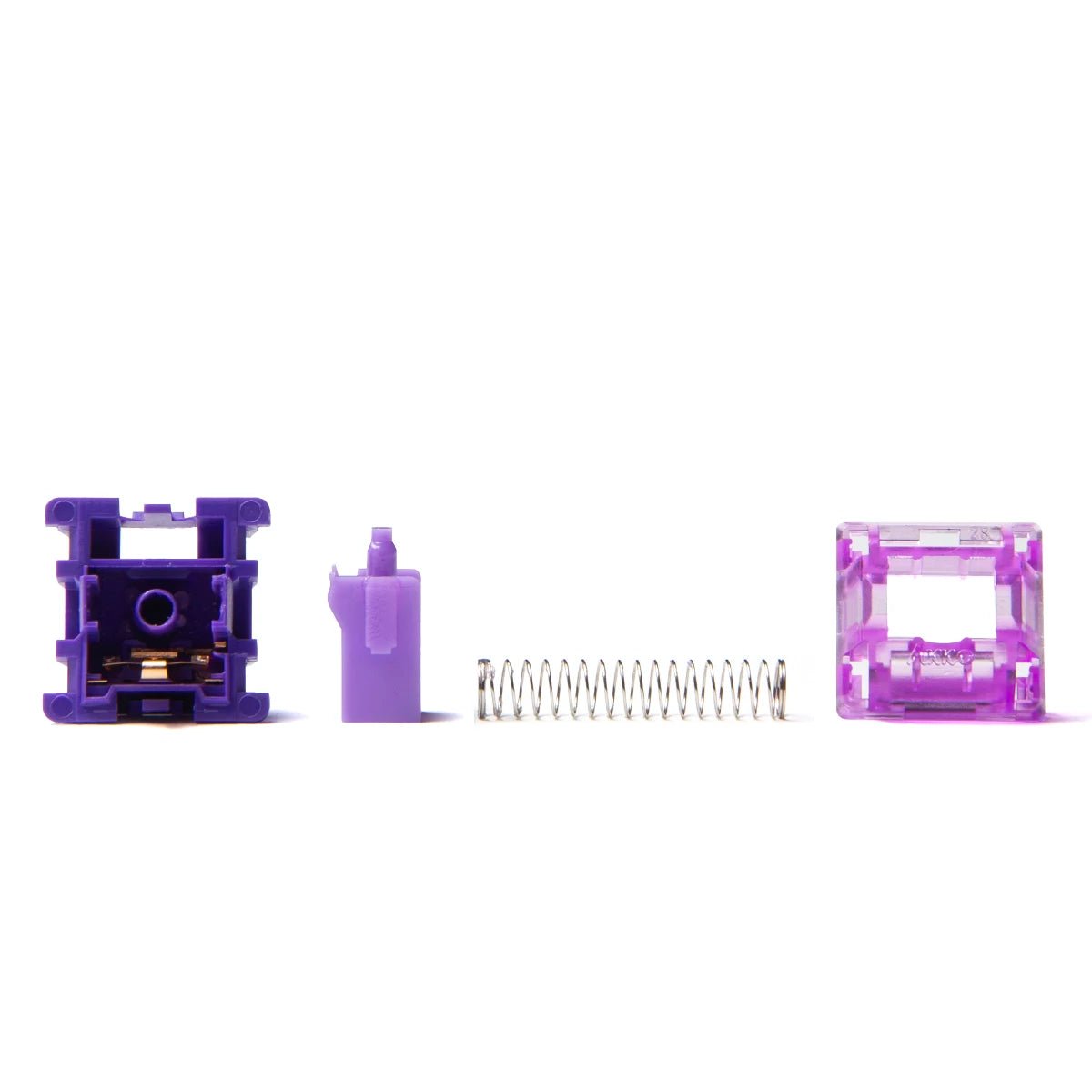 Switch-[Akko] V3 Lavender Purple Pro Tactile Switches (Factory Pre-Lubed) - Meow Key