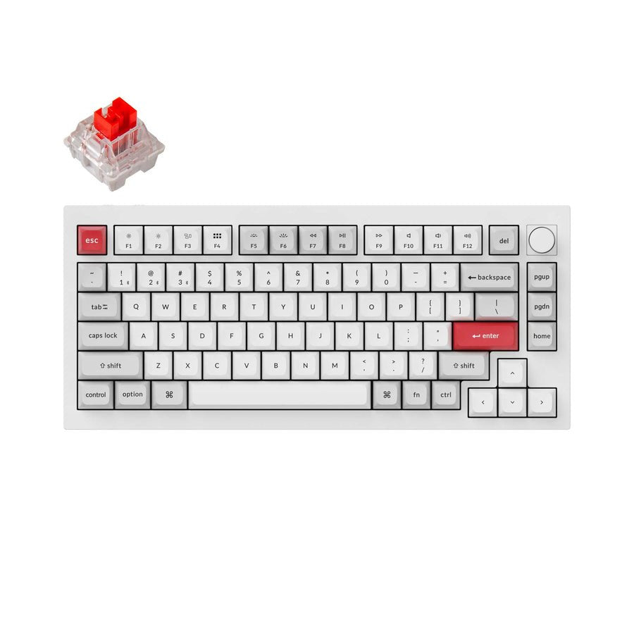 Custom Keyboard-[Keychron] Q1 Pro QMK Wireless Custom Mechanical Keyboard (75%) - Meow Key