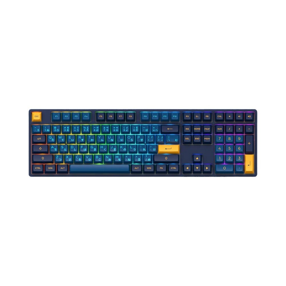 Custom Keyboard-[Akko] 5108S Macaw Hiragana Mechanical Gaming Keyboard (100%) - Meow Key