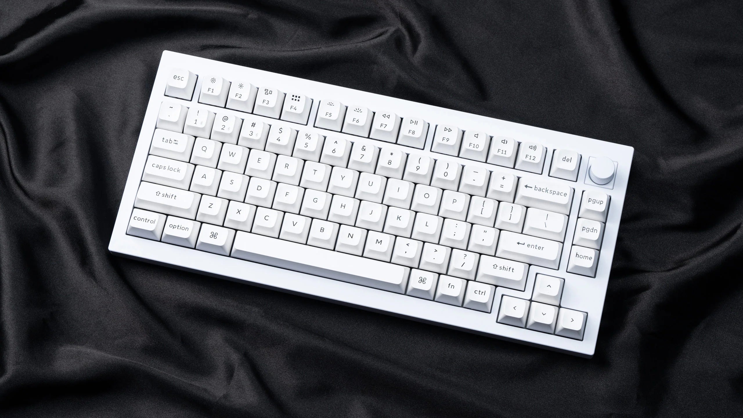 Custom Keyboard-Keychron Q1 Pro QMK/VIA Wireless Custom Mechanical Keyboard (75%) - Meow Key