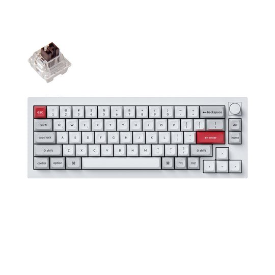 Custom Keyboard-[Keychron] Q2 Pro QMK Wireless Custom Mechanical Keyboard (65%) - Meow Key