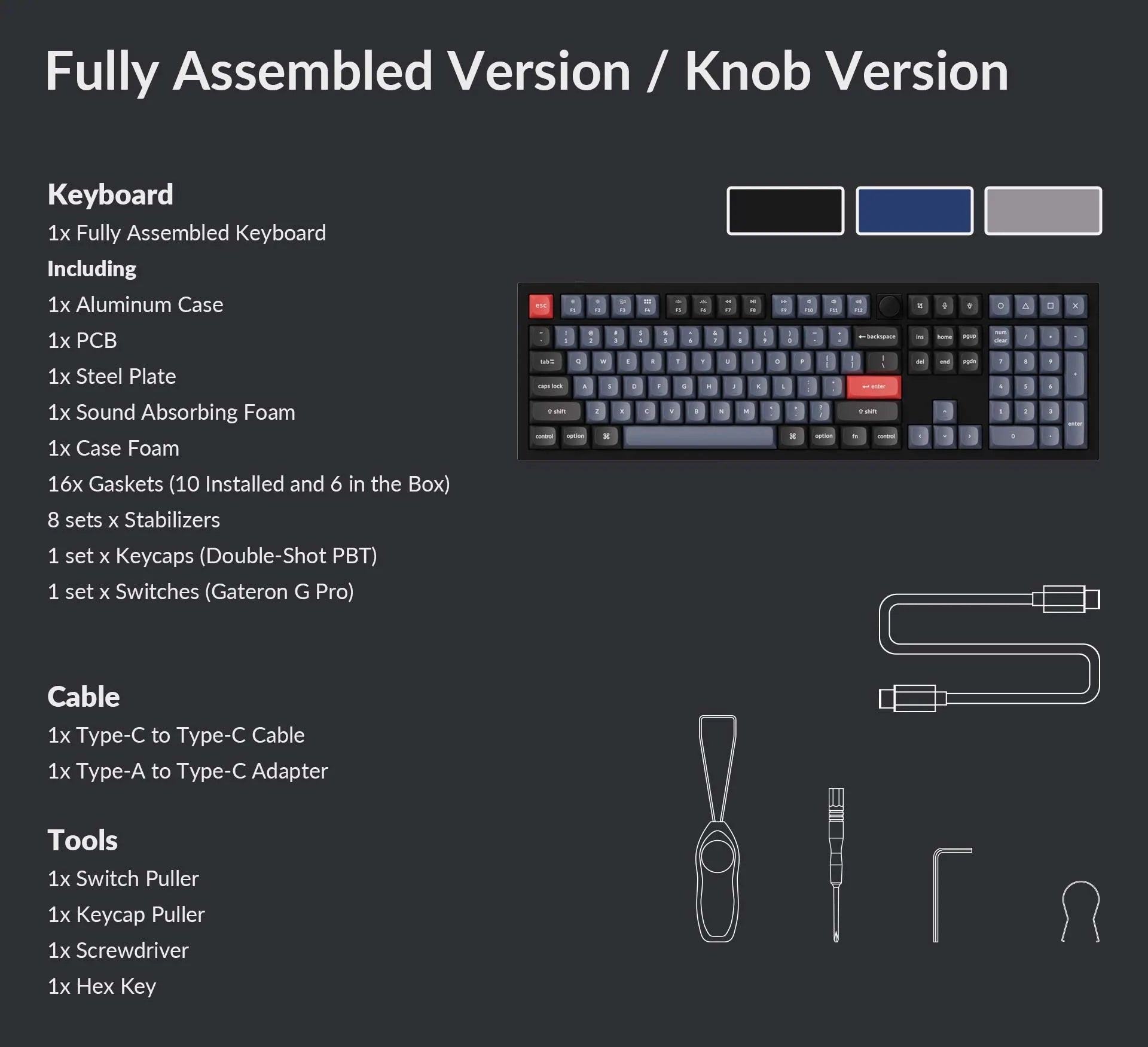 DIY Kit-Keychron Q6 QMK Custom Mechanical Keyboard (100%) - Meow Key