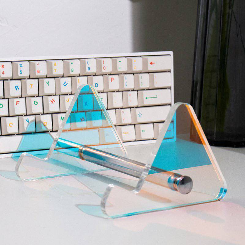 Keyboard Stand-Meow Key Transparent Acrylic Keyboard Stand - Meow Key