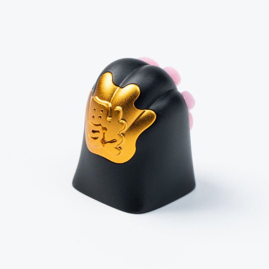 Keycap-[Keychron] Silicone Kitty Paw Aluminum Alloy Artisan Keycap - Meow Key