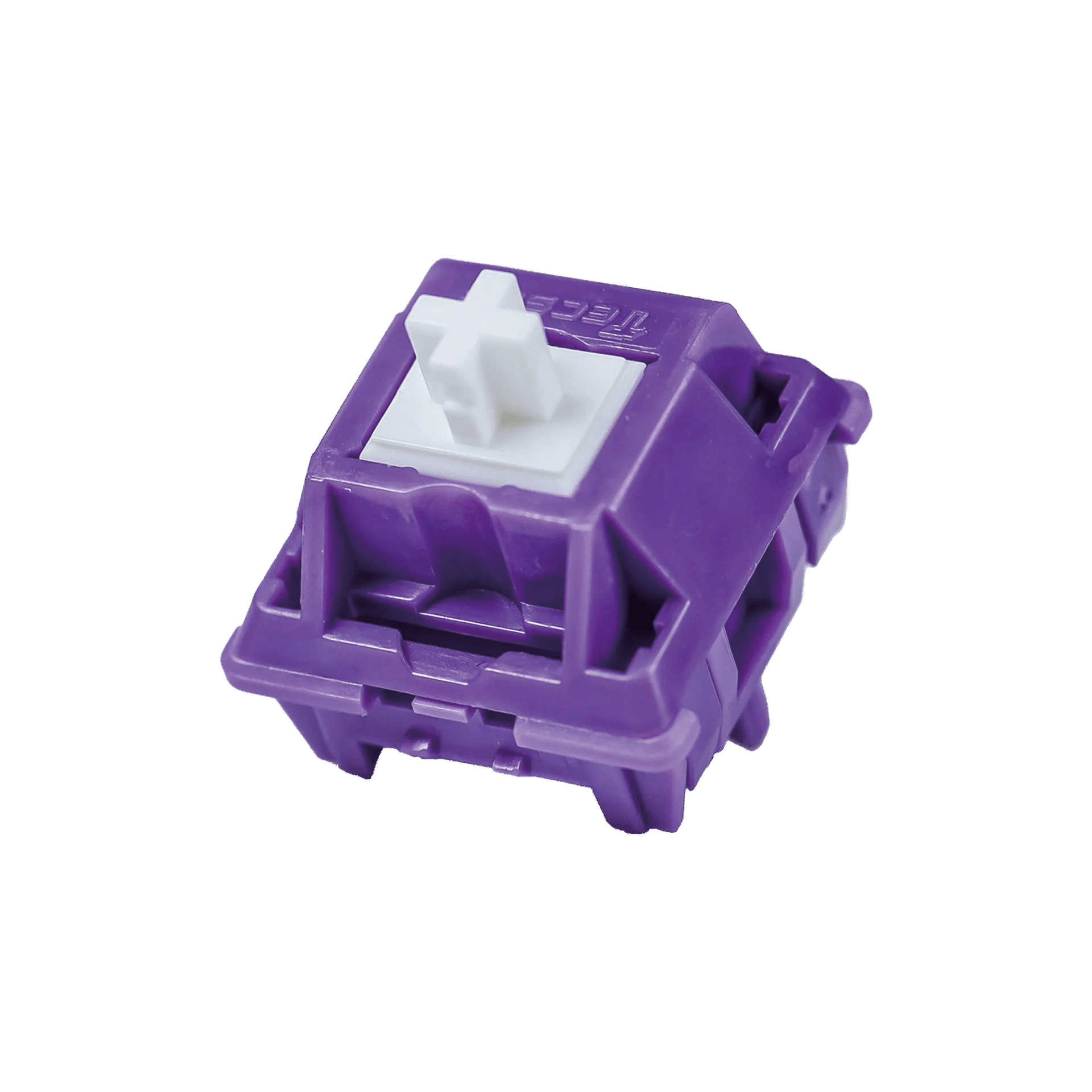 Tecsee Purple Panda Tactile Switches - Meow Key