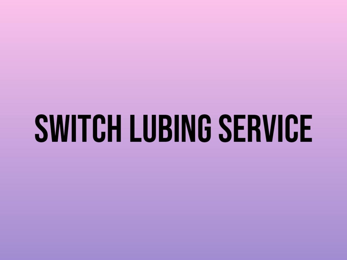 Service-Switch Lubing Service - Meow Key